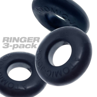 OXBALLS - RINGER COCKRING 3-PACK PLUS+SILICONE SPECIAL EDITION NIGHT