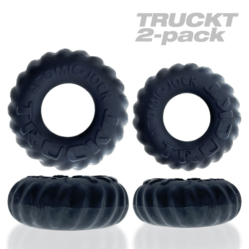 OXBALLS - TRUCKT 2-PIECE COCKRING PLUS+SILICONE SPECIAL EDITION NIGHT