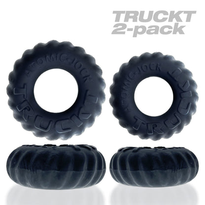 OXBALLS - TRUCKT 2-PIECE COCKRING PLUS+SILICONE SPECIAL EDITION NIGHT