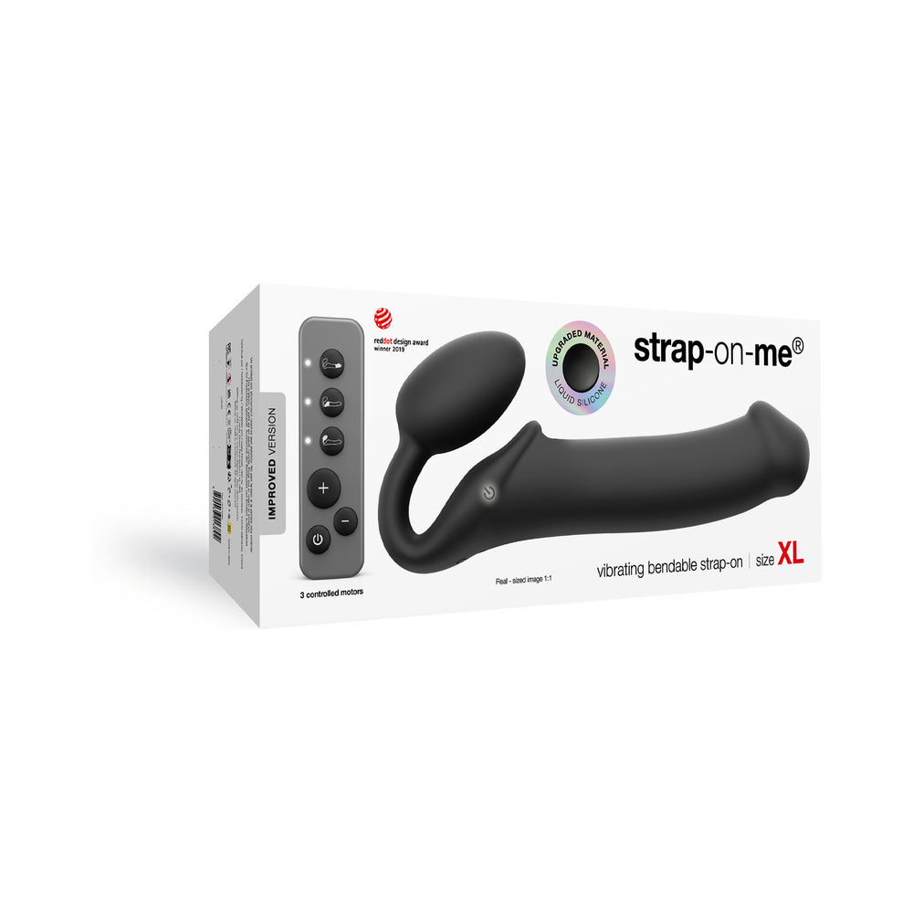 LOVELY PLANET - STRAP ON ME VIBRATING BENDABLE STRAPLESS STRAP ON XLARGE