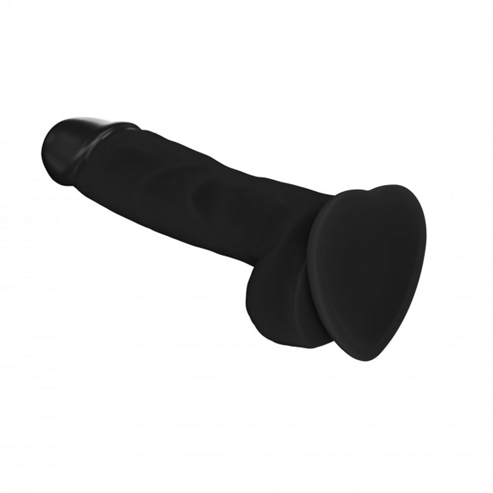 LOVELY PLANET - STRAP-ON-ME REALISTIC COLLECTION SOFT REALISTIC DILDO BLACK XL