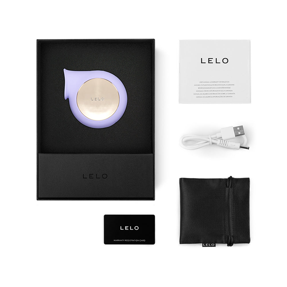 LELO SILA CRUISE RECHARGEABLE SONIC CLITORAL STIMULATOR LILAC