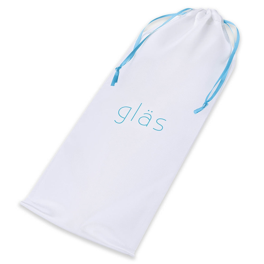 ELECTRIC EEL - GLAS 11 IN. REALISTIC DOUBLE ENDED GLASS DILDO WITH HANDLE