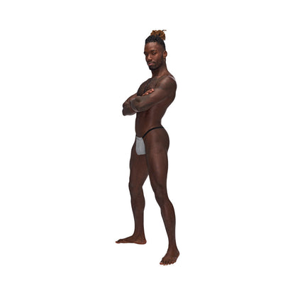 MALE POWER - SEXAGON POSING STRAP GRAY O/S