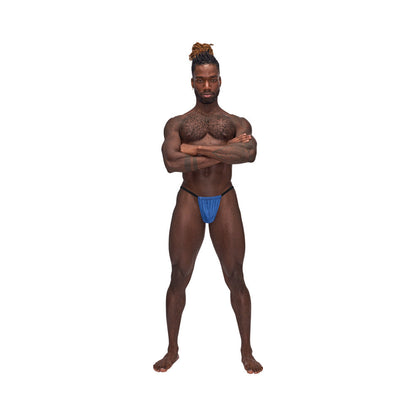 MALE POWER - SEXAGON POSING STRAP ROYAL O/S