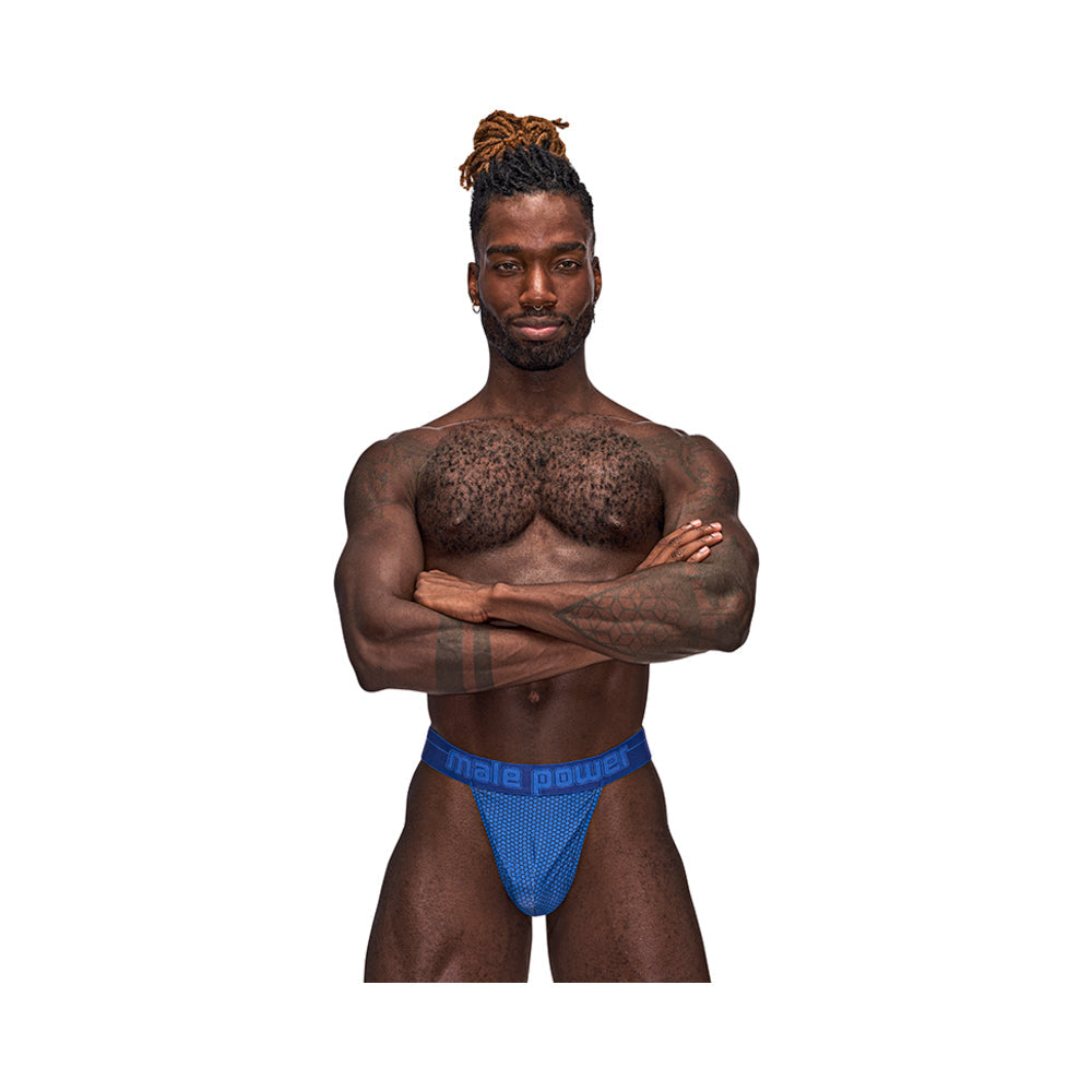 MALE POWER - SEXAGON MICRO V THONG ROYAL L/XL