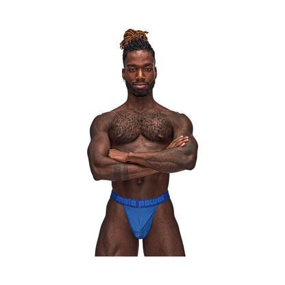 MALE POWER - SEXAGON MICRO V THONG ROYAL L/XL