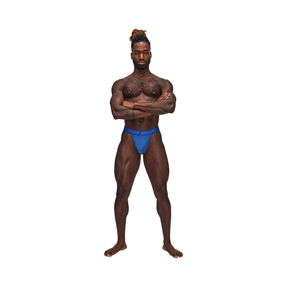 MALE POWER - SEXAGON MICRO V THONG ROYAL L/XL