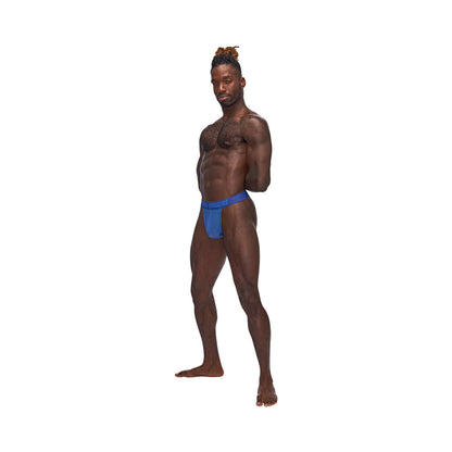 MALE POWER - SEXAGON MICRO V THONG ROYAL L/XL