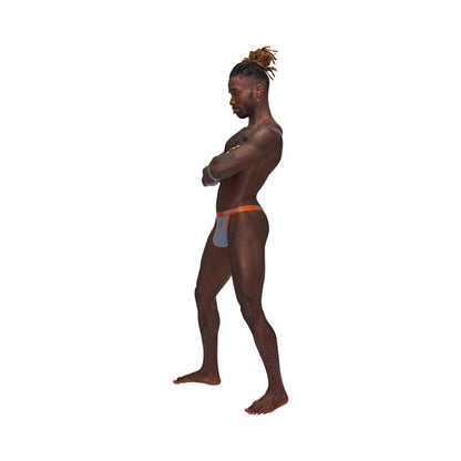 MALE POWER - CASANOVA UPLIFT THONG GRAY L/XL