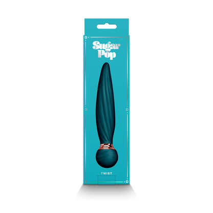 SUGAR POP TWIST GYRATING BENDABLE VIBE TEAL