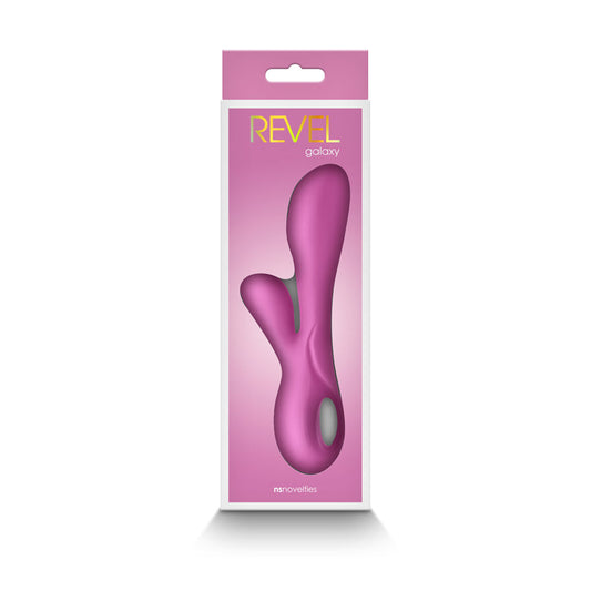 NS NOVELTIES - REVEL GALAXY DUAL STIMULATOR PINK