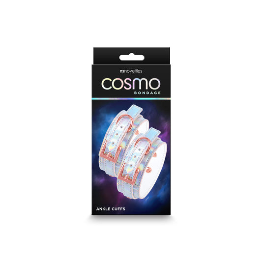 COSMO BONDAGE ANKLE CUFFS RAINBOW