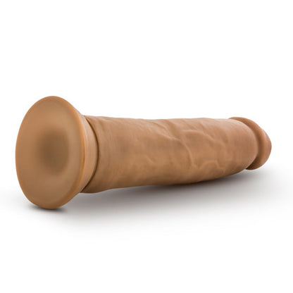 DR. SKIN SILICONE DR. HENRY REALISTIC 9 IN. POSABLE DILDO TAN