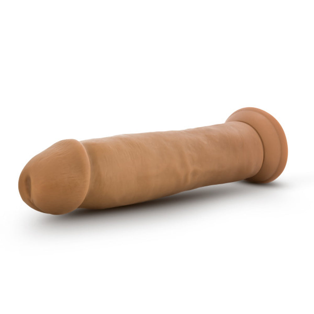 DR. SKIN SILICONE DR. HENRY REALISTIC 9 IN. POSABLE DILDO TAN