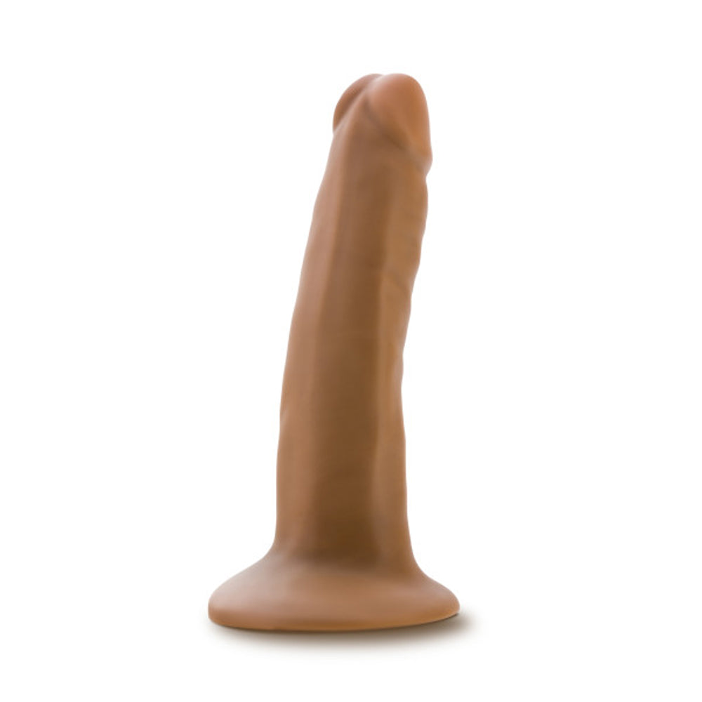 DR. SKIN SILICONE DR. LUCAS REALISTIC 5 IN. POSABLE DILDO TAN
