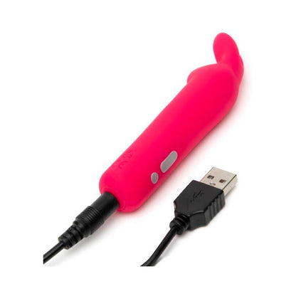 HAPPY RABBIT - RECHARGEABLE SILICONE BULLET VIBRATOR WITH EARS