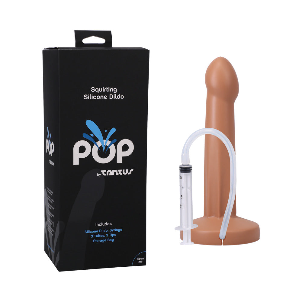 TANTUS - POP SQUIRTING DILDO HONEY