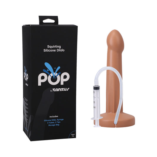 TANTUS - POP SQUIRTING DILDO HONEY