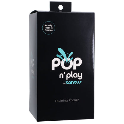 TANTUS POP N'' PLAY SQUIRTING PACKER ESPRESSO