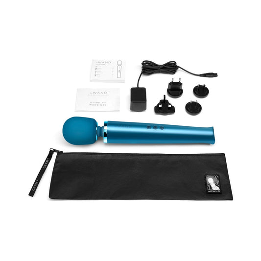 LE WAND - MASAJEDOR VIBRATORIO RECARGABLE AZUL PACÍFICO