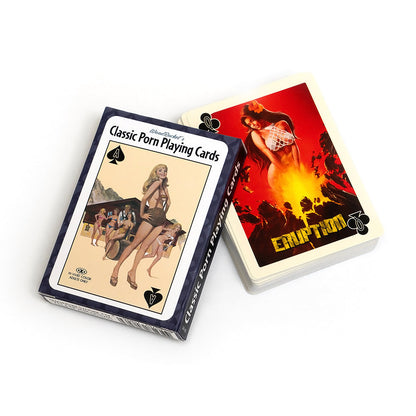 WOOD ROCKET - CLASSIC PORN PLAYING CARDS