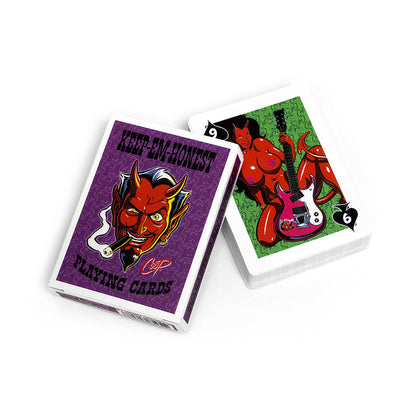 KEEP-EM-HONEST PLAYING CARDS