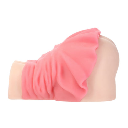 CUTIEPIES CHEERLEADER CHERRY DOGGYSTYLE DUAL ENTRY VAGINA & ASS MASTURBATOR BEIGE