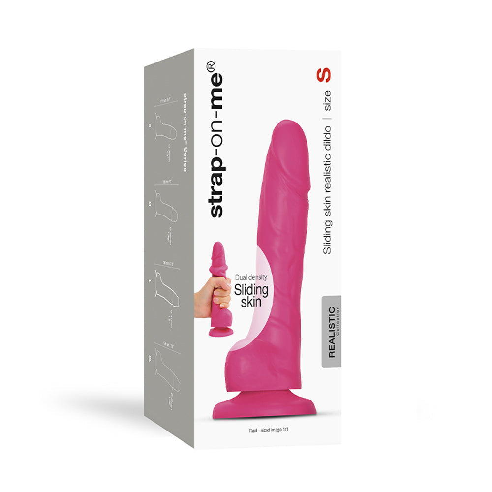 LOVELY PLANET - STRAP ON ME REALISTIC COLLECTION SLIDING SKIN DUAL DENSITY SILICONE DILDO