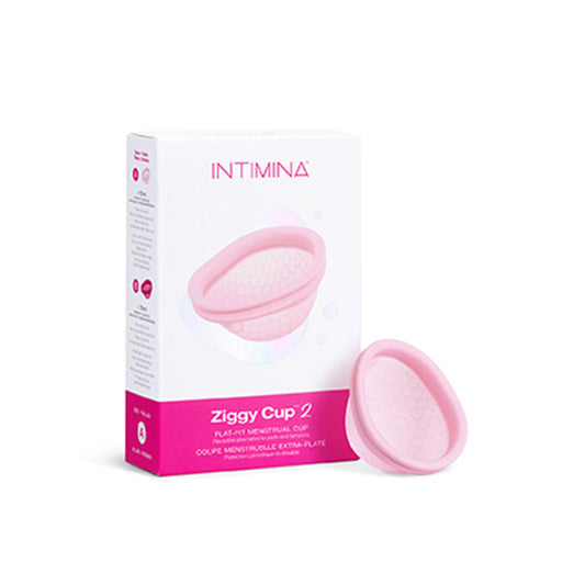 INTIMINA ZIGGY CUP 2 FLAT-FIT MENSTRUAL CUP SIZE A
