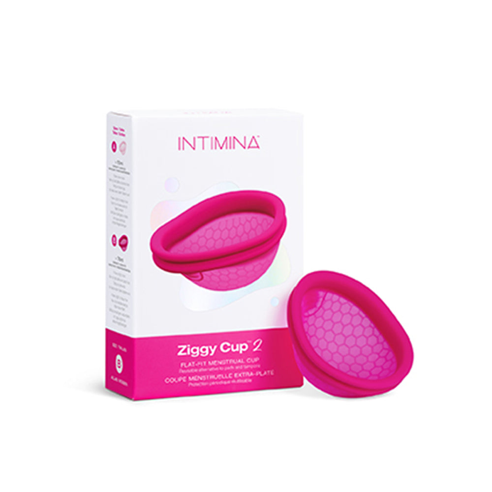 INTIMINA ZIGGY CUP 2 FLAT-FIT MENSTRUAL CUP SIZE B