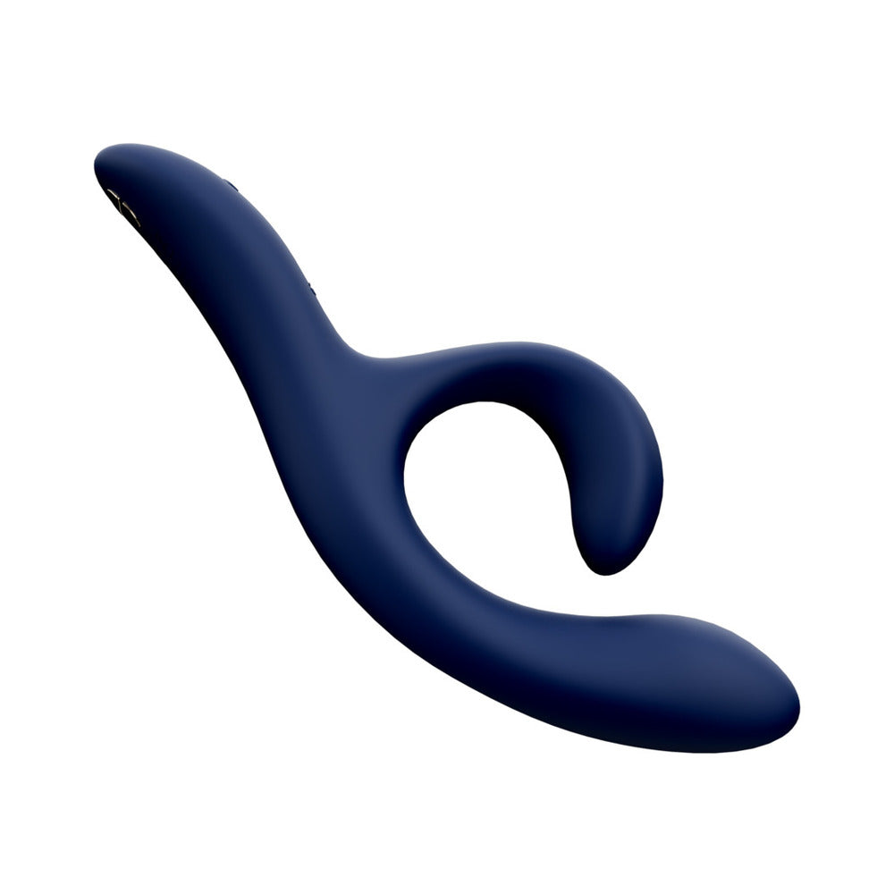 WE-VIBE - NOVA 2 RECHARGEABLE FLEXIBLE SILICONE RABBIT VIBRATOR MIDNIGHT BLUE