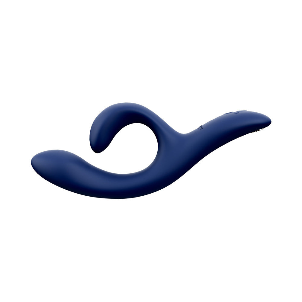 WE-VIBE - NOVA 2 RECHARGEABLE FLEXIBLE SILICONE RABBIT VIBRATOR MIDNIGHT BLUE
