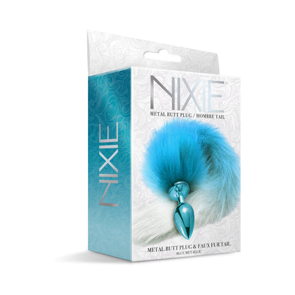 GLOBAL NOVELTIES - NIXIE BUTT PLUG WITH OMBRE TAIL METALLIC