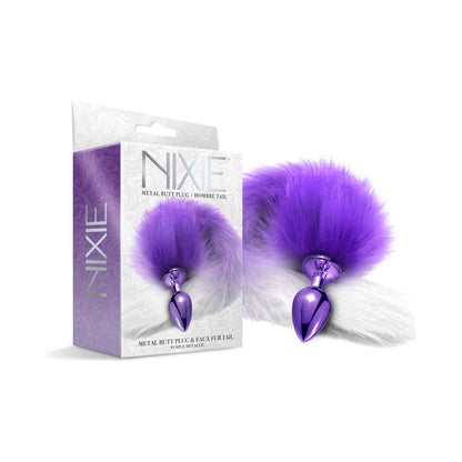 GLOBAL NOVELTIES - NIXIE BUTT PLUG WITH OMBRE TAIL METALLIC