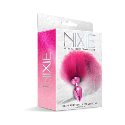 GLOBAL NOVELTIES - NIXIE BUTT PLUG WITH OMBRE TAIL METALLIC