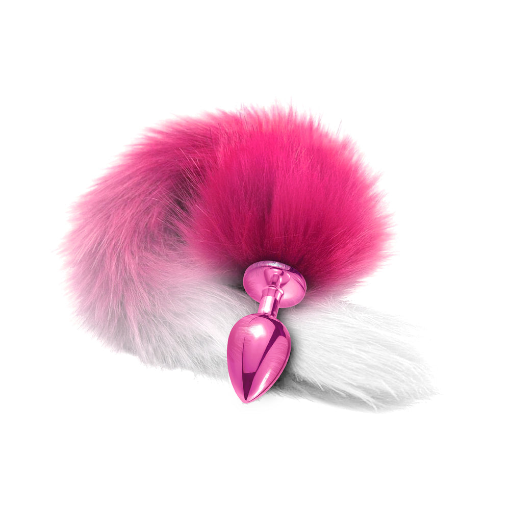 GLOBAL NOVELTIES - NIXIE BUTT PLUG WITH OMBRE TAIL METALLIC