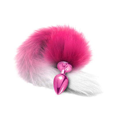 GLOBAL NOVELTIES - NIXIE BUTT PLUG WITH OMBRE TAIL METALLIC