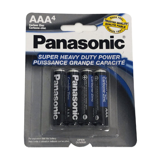 PANASONIC AAA HEAVY DUTY 4PK 12CT