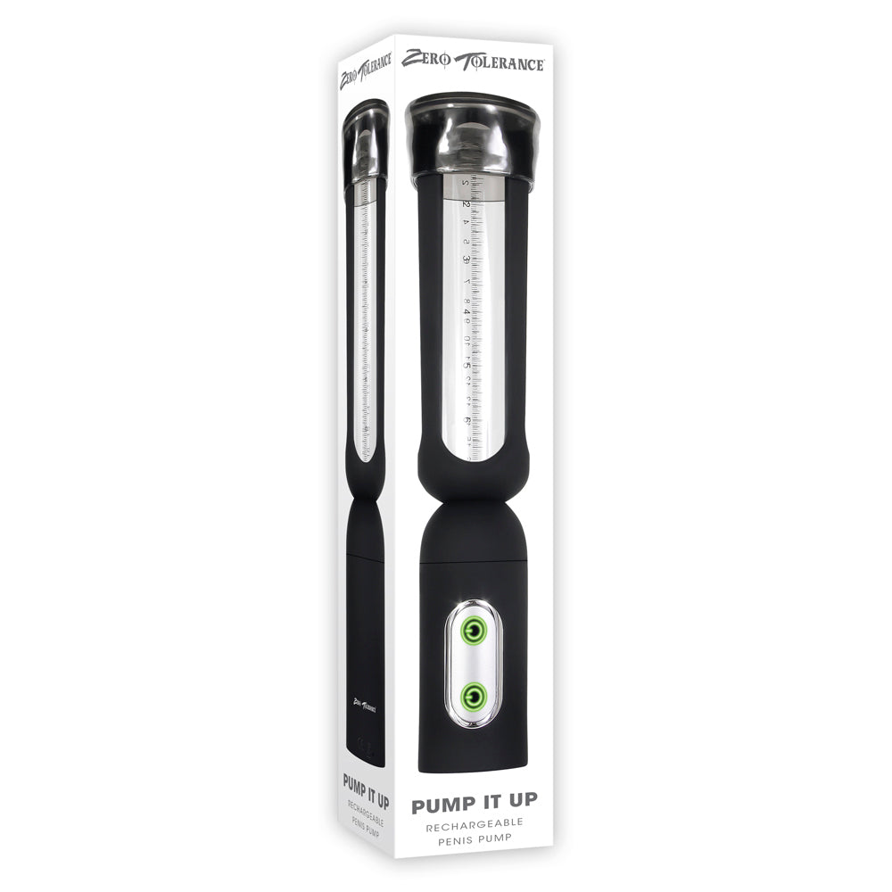 ZERO TOLERANCE PUMP IT UP RECHARGEABLE PENIS PUMP BLACK