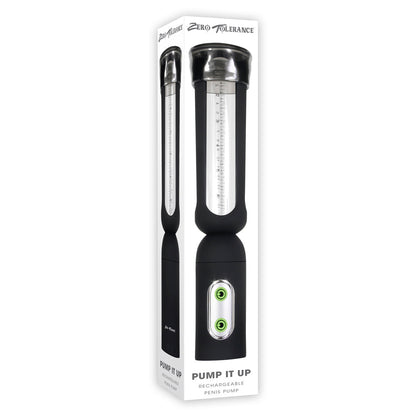 ZERO TOLERANCE PUMP IT UP RECHARGEABLE PENIS PUMP BLACK