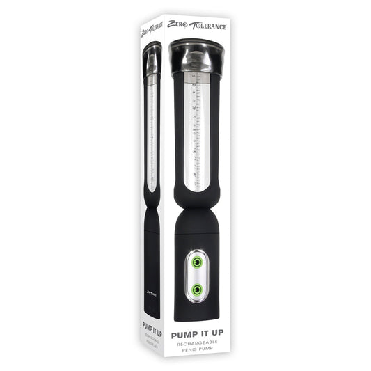 ZERO TOLERANCE PUMP IT UP RECHARGEABLE PENIS PUMP BLACK