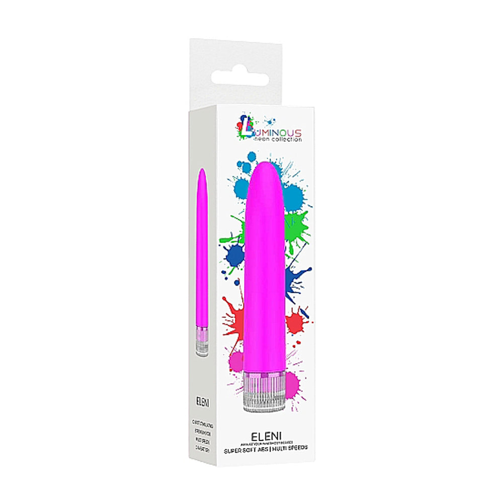 LUMINOUS ELENI 10-SPEED SLIMLINE VIBRATOR FUCHSIA