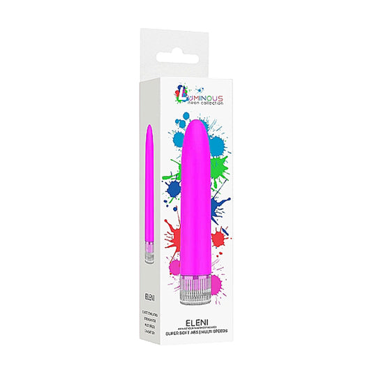 LUMINOUS ELENI 10-SPEED SLIMLINE VIBRATOR FUCHSIA