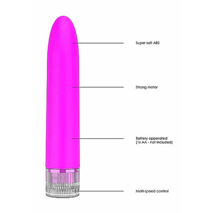 LUMINOUS ELENI 10-SPEED SLIMLINE VIBRATOR FUCHSIA