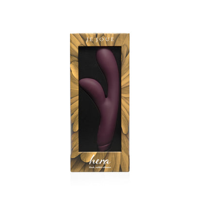 JE JOUE - HERA RECHARGEABLE SILICONE RABBIT VIBRATOR PURPLE