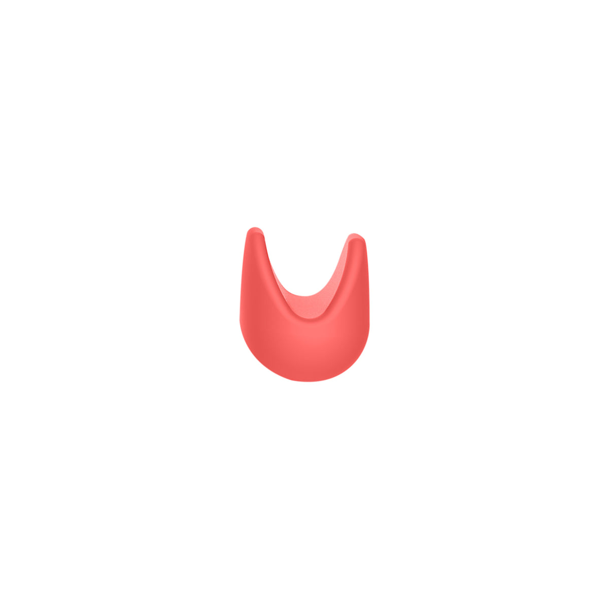 LUV INC. - LUV INC OP10 ORGASM PEN RECHARGEABLE PINPOINT VIBRATOR WITH 3 ATTACHMENTS CORAL