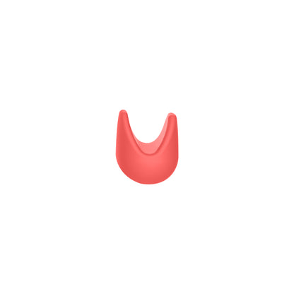 LUV INC. - LUV INC OP10 ORGASM PEN RECHARGEABLE PINPOINT VIBRATOR WITH 3 ATTACHMENTS CORAL