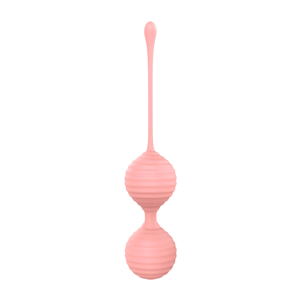 LUV INC. - KG88 KEGEL BALLS RIBBED SILICONE 2 PIECE SET