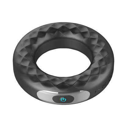 FORTO F-15 RECHARGEABLE SILICONE VIBRATING COCKRING BLACK